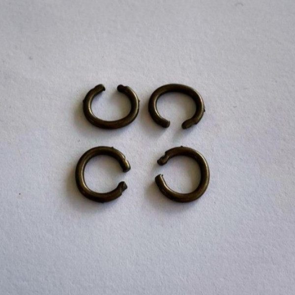 7x1.50 mm Antik Renk Metal C Bağlantı Halkası (Minimum Alım: 1000 Adet)
