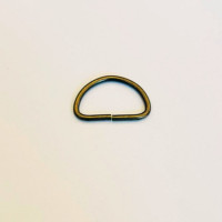 2 cm x 2 mm Antik Sarı D Halka (20 mm) - Çanta ve Hobi Aksesuarı 2 cm x 2 mm Antik Sarı D Halka (20 mm) - Çanta ve Hobi Aksesuarı