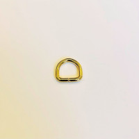 15 mm x 15 mm x 4 mm Light Gold Kalın D Halka - Çanta ve Hobi Aksesuarı 15 mm x 15 mm x 4 mm Light Gold Kalın D Halka - Çanta ve Hobi Aksesuarı