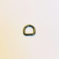 15 mm x 4 mm Füme Kalın D Halka (Black Nickel) - Çanta ve Hobi Aksesuarı 15 mm x 4 mm Füme Kalın D Halka (Black Nickel) - Çanta ve Hobi Aksesuarı