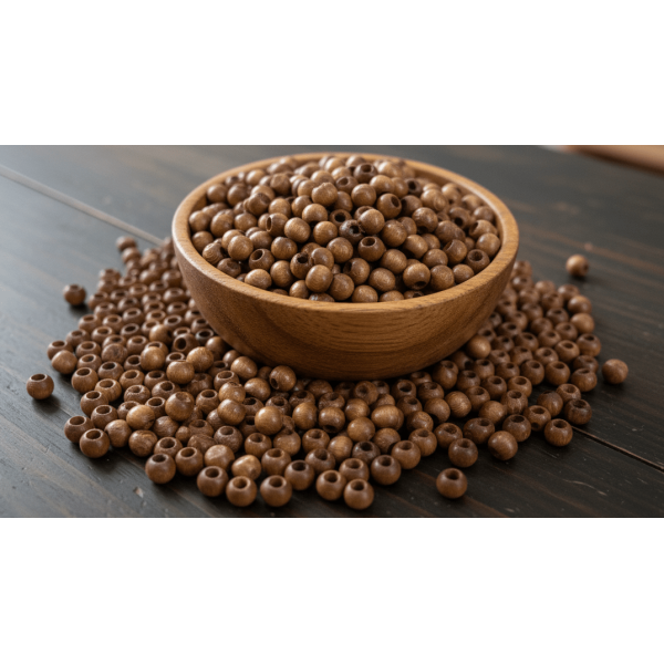 Ahşap Boncuk 10 mm | 500 Adet