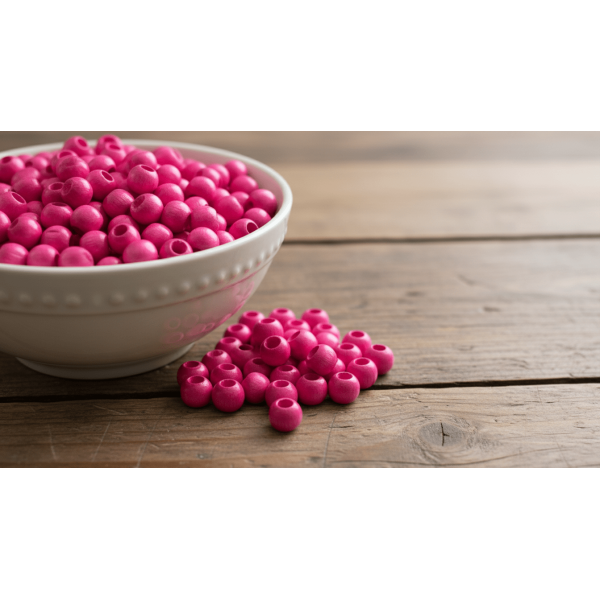 Ahşap Boncuk 10 mm | 500 Adet