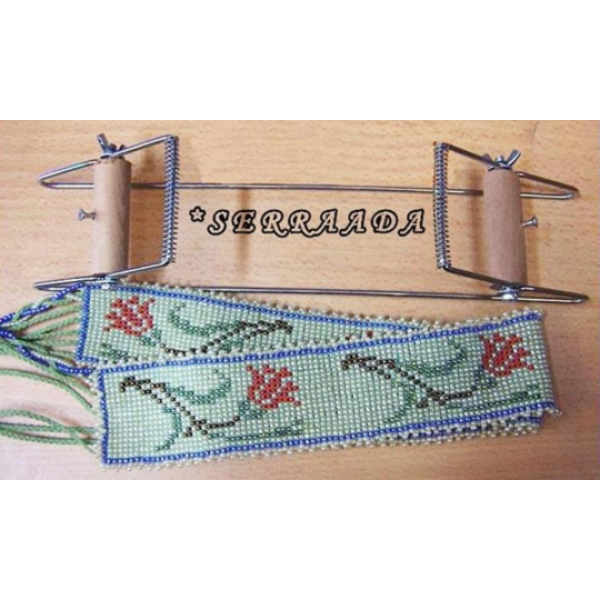 El Yapımı Takılar İçin Boncuk Dokuma Tezgahı – 32x8 cm