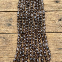Doğal Amorf Dumanlı Kuvars Dizi Taş (37-38 cm) Doğal Amorf Dumanlı Kuvars Dizi Taş (37-38 cm)