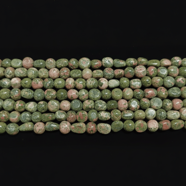 Amorf Doğal Unakit Taşı Dizi – 35 cm Doğal Taş