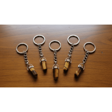 Kaplangözü Taşlı Anahtarlık – Güç, Denge ve Koruma Sunan Doğal Taş Aksesuar