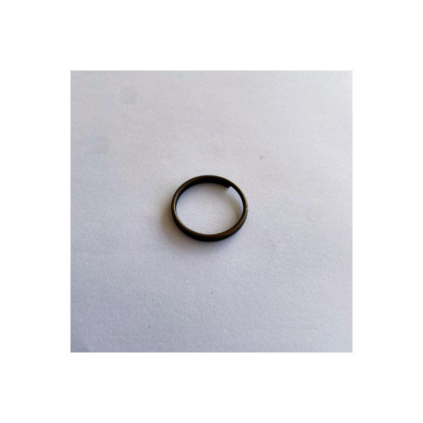 21 mm Antik Çift Sargı Metal Anahtarlık Halkası