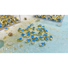 Altın Kaplama Mineli Balık Takı Ara Malzemesi – Uyumlu ve Şık Tasarım İçin