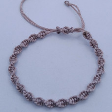 DNA Sarmal Makrome Örgü El İşi İp Bileklik – 1 Adet | SERRAADA