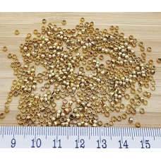 Pirinç Kapalı Bit Kapama 2,5 mm Altın Kaplama | Takı Malzemesi Gram Satış