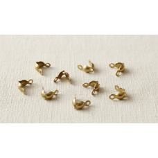 Çelik Düğüm Midye Kapama 3 mm Gold Renk | Takı Yapım Malzemesi