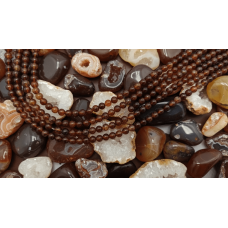 Doğal Akik Taşı 8 mm dizi taş