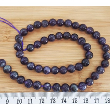 8 MM Ametist Taşı Dizi. Küre Dizi Taş | Serraada Doğal Taş Koleksiyonu