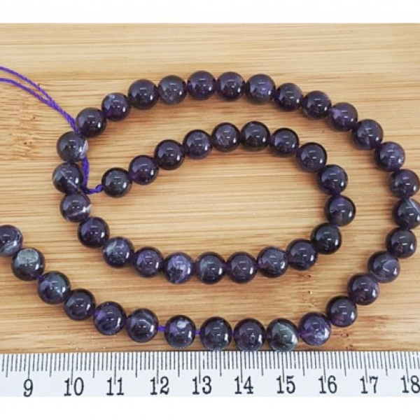 8 MM Ametist Taşı Dizi. Küre Dizi Taş | Serraada Doğal Taş Koleksiyonu