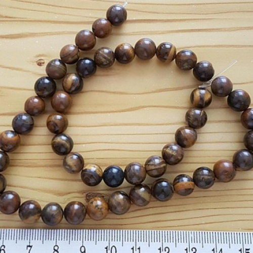 Kaplangözü Doğal Taş 8 mm Küre Kesim Dizi