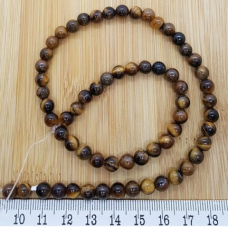 Doğal Kaplangözü Taşı 6 mm Küre Kesim Dizi – 1 Dizi Fiyatı