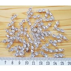 Çift Halkalı Düğüm Kapama – Misina Kapama Metal Renk 