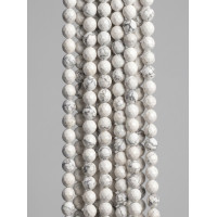 Havlit Doğal Taş Dizi - 10 mm Fasetli Küre Kesim (1 Dizi ~37 cm)