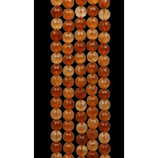 Sitrin Doğal Taş Dizi 10 mm Fasetli Küre Kesim – Citrine Doğal Taş Takı Yapım Dizisi (36-38 cm)