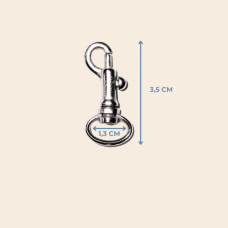 Minik Gemici Kancası 1,3 cm - Metal Renk (10 Adet))