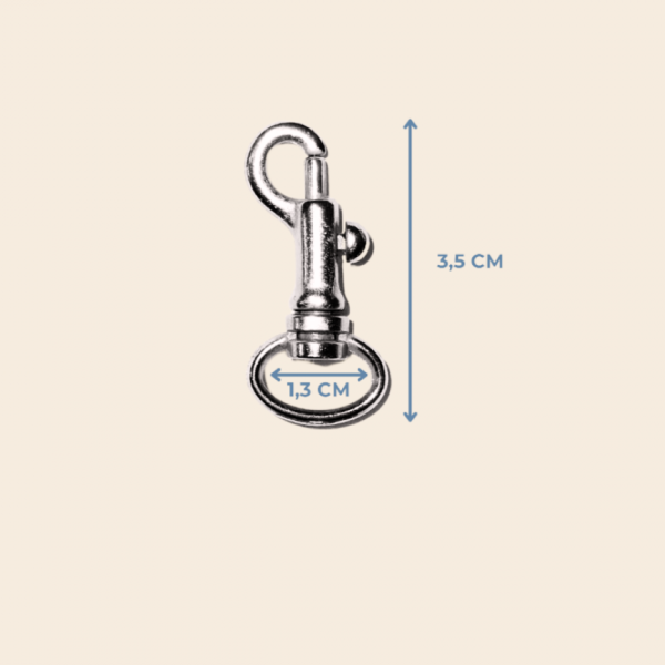 Minik Gemici Kancası 1,3 cm - Metal Renk (10 Adet)) Minik Gemici Kancası 1,3 cm - Metal Renk (10 Adet))
