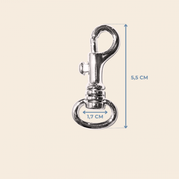 1,7 cm Orta Boy Gemici Kancası 5,5 cm Metal Renk - 4 Adet 1,7 cm Orta Boy Gemici Kancası 5,5 cm Metal Renk - 4 Adet