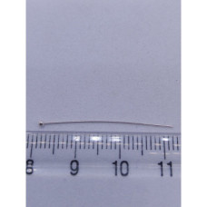 925 Ayar Gümüş 29 mm Top Başlı Takı Çivisi İğnesi