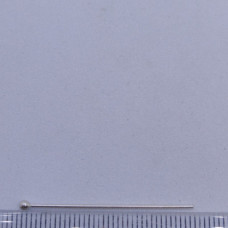 925 Ayar Gümüş 35 mm Top Başlı Takı Çivisi İğnesi