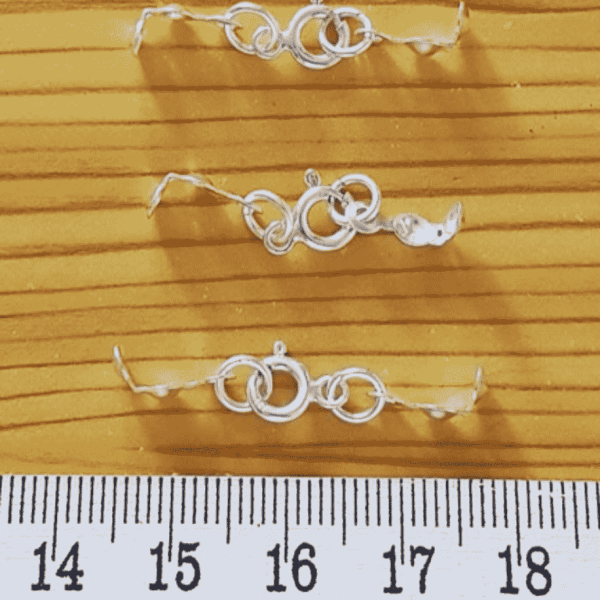 925 Ayar Gümüş Düğüm Kapama – Misina ve İp Sonlandırma Seti