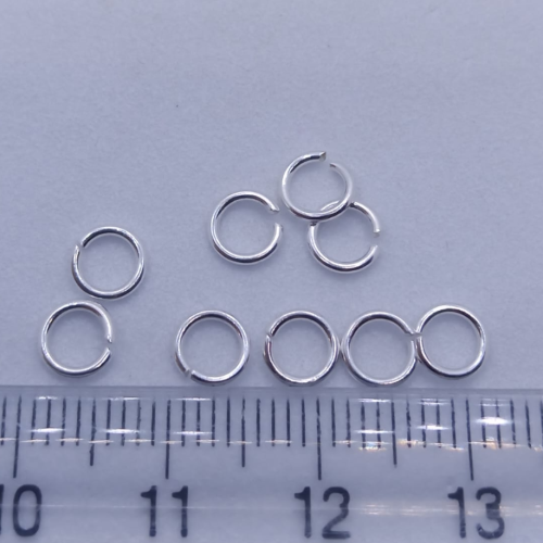 925 Ayar Gümüş 5 mm İnce Bağlantı Halkası