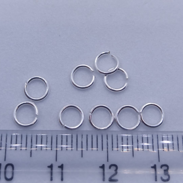 925 Ayar Gümüş 5 mm İnce Bağlantı Halkası