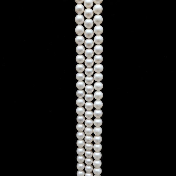 6-7 mm Gerçek Kültür İncisi Dizi - Yaklaşık 35 cm