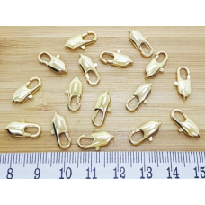 Altın Kaplama İstakoz Kilit Kapama – Takı Tasarımı İçin Dayanıklı ve Şık Aparat | Adet Satış