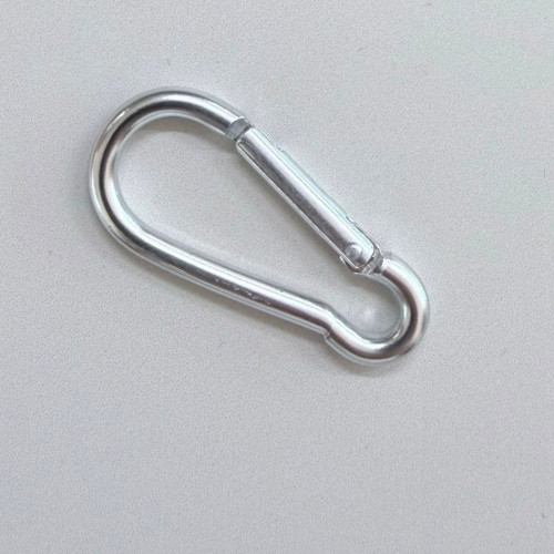 4 cm Metal Karabina Kanca Aparatı - Nikel Renk