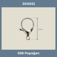 33 mm Nikel Metal Papağan Kanca Takı ve Çanta Kilidi Aparatı (100 Adet) 33 mm Nikel Metal Papağan Kanca Takı ve Çanta Kilidi Aparatı (100 Adet)