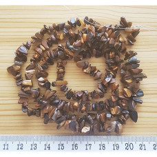 Doğal Kaplangözü Kırıktaş Dizi – 80 cm Takı Malzemesi