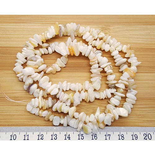 Doğal Sedef Kırıktaş Dizi – 80 cm Takı Malzemesi