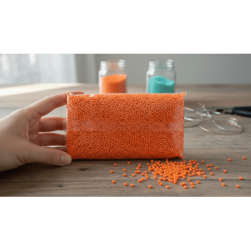 Kum Boncuk 250 Gram Paket | Takı ve El Sanatları Malzemesi – Serraada
