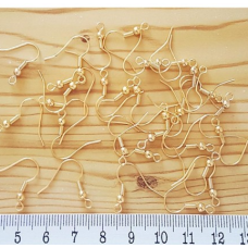 Küpe Kancası Askısı Sarı Renk – 50 Adet Takı Aparatı