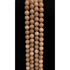 Doğal Güneş Taşı 10 mm Küre Kesim Dizi – Serraada