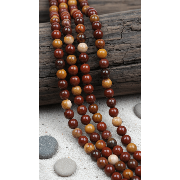Mookaite Jasper Doğal Taş Dizi 10 mm Küre Kesim – Doğal Jasper Taşı Takı Yapım Boncuğu Mookaite Jasper Doğal Taş Dizi 10 mm Küre Kesim – Doğal Jasper Taşı Takı Yapım Boncuğu