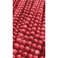 A kalite Renklendirilmiş Mercan Taş Dizi – 8mm | El Yapımı Takılar İçin Doğal Enerji