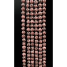 Doğal Rodonit Taşı 10 mm Küre Kesim Dizi – Serraada