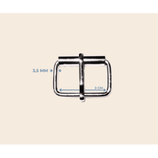 3 cm x 3.5 mm Makaralı Toka – Metal Renk, Dayanıklı Takı ve Aksesuar Parçası