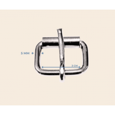 3 cm Makaralı Kaynaklı Çivi Dil Toka 5 mm – Metal Renk, Dayanıklı Takı ve Aksesuar Parçası