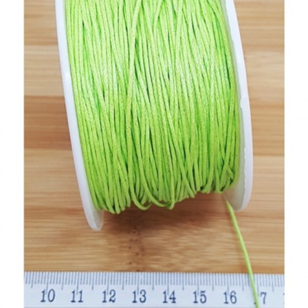 Örgülü Cotton Makrome İpi 1 mm Fıstık Yeşili – Bobin Satış | Kolye ve Bileklik Yapımına Uygun Örgülü Cotton Makrome İpi 1 mm Fıstık Yeşili – Bobin Satış | Kolye ve Bileklik Yapımına Uygun