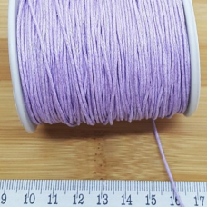 Örgülü Cotton Makrome İpi 1 mm Lila – Bobin Satış | Kolye ve Bileklik Yapımına Uygun