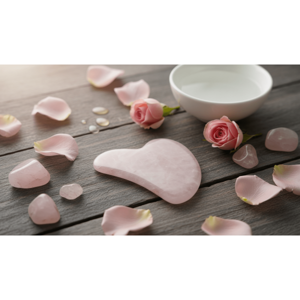 Pembe Kuvars Taşı Gua Sha Masaj Aleti – Doğal Yüz Masaj Taşı | 7 cm Cilt Bakım Aparatı Pembe Kuvars Taşı Gua Sha Masaj Aleti – Doğal Yüz Masaj Taşı | 7 cm Cilt Bakım Aparatı