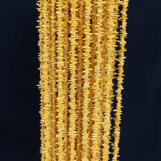 Dore Dal Mercan Dizi Taş (Renklendirilmiş) 38 cm – Premium Takı Malzemesi