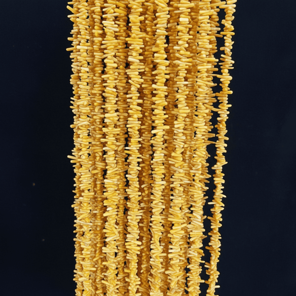 Dore Dal Mercan Dizi Taş (Renklendirilmiş) 38 cm – Premium Takı Malzemesi